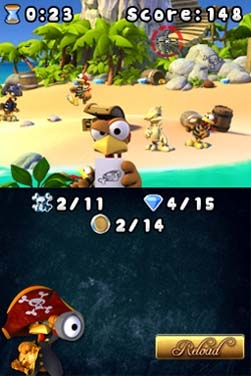 Crazy Chicken: Pirates (DS) image
