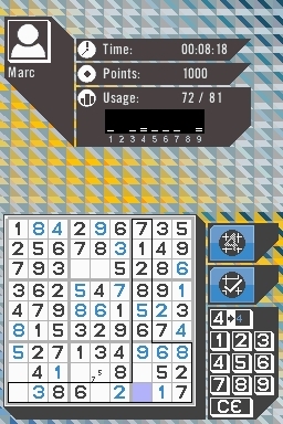 Crazy Sudoku (DS) image