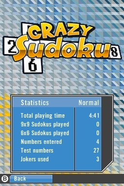 Crazy Sudoku (DS) image