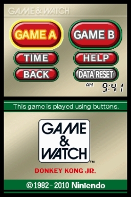Game & Watch: Donkey Kong Jr. (DS) image