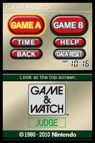 Game & Watch: Judge (DS) image