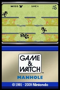 Game & Watch: Manhole (DS) image