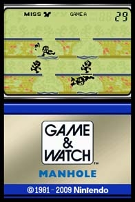 Game & Watch: Manhole (DS) image