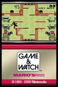 Game & Watch: Mario's Cement Factory (DS) image
