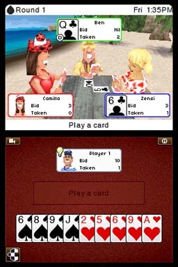 Hearts Spades Euchre (DS) image