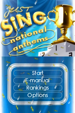 Just Sing! National Anthems (DS) image