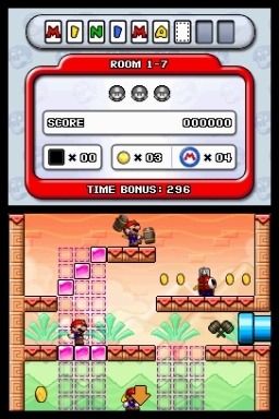 Mario vs. Donkey Kong: Minis March Again! (DS) image