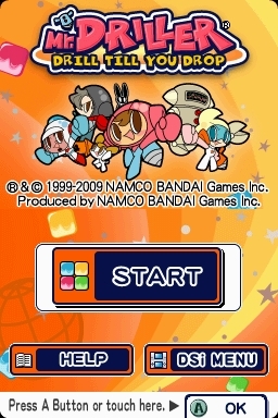 Mr. Driller: Drill Till You Drop (DS) image