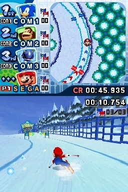 Mario & Sonic at the Winter Olympic Games (DS) image