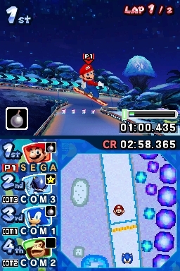 Mario & Sonic at the Winter Olympic Games (DS) image