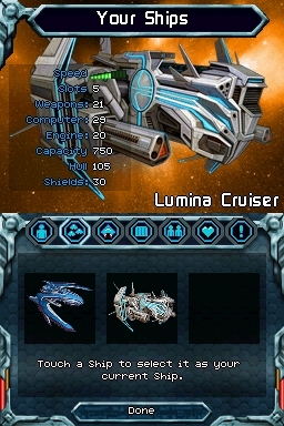 Puzzle Quest: Galactrix (DS) image