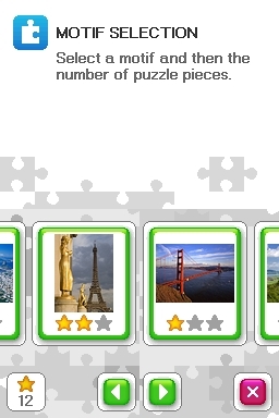 Puzzle to Go: Sightseeing (DS) image