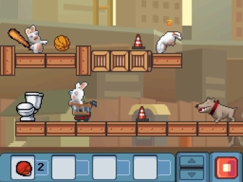 Rabbids Go Home (DS) image