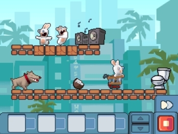 Rabbids Go Home (DS) image