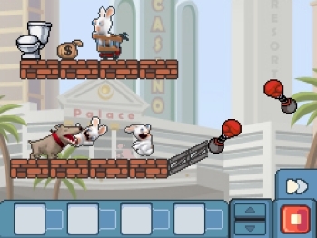 Rabbids Go Home (DS) image