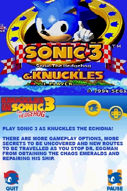 Sonic Classic Collection (DS) image