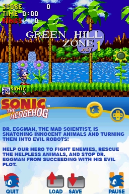 Sonic Classic Collection (DS) image