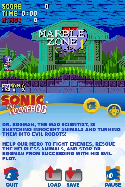 Sonic Classic Collection (DS) image
