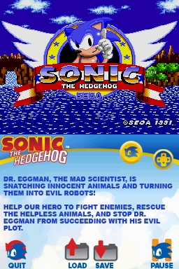 Sonic Classic Collection (DS) image