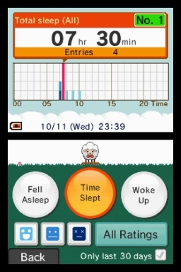 Sleep Clock: Record and analyse your sleep patterns (DS) image