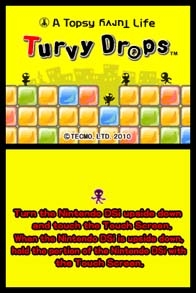 A Topsy Turvy Life: Turvy Drops (DS) image