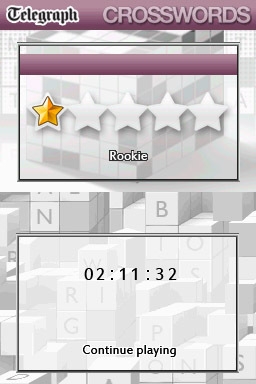 Telegraph Crosswords (DS) image