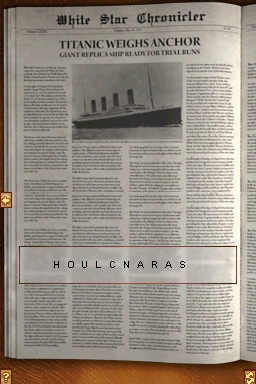 Titanic Mystery (DS) image