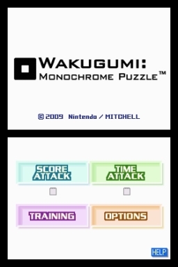 Wakugumi: Monochrome Puzzle (DS) image
