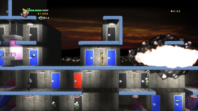 Elevator Action Deluxe (PlayStation 3) image