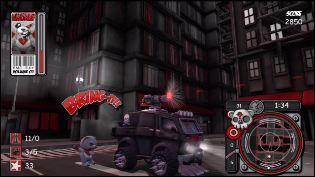 Emo Ray Vs. The Intergalactic Teddy Bears (PlayStation 3) image