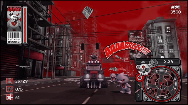 Emo Ray Vs. The Intergalactic Teddy Bears (PlayStation 3) image
