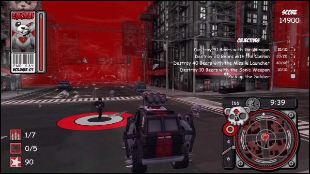 Emo Ray Vs. The Intergalactic Teddy Bears (PlayStation 3) image