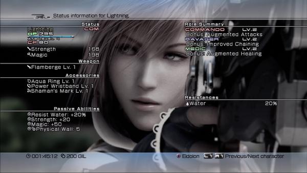 Final Fantasy XIII asset