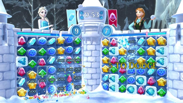 Frozen Free Fall: Snowball Fight (PlayStation 3) image