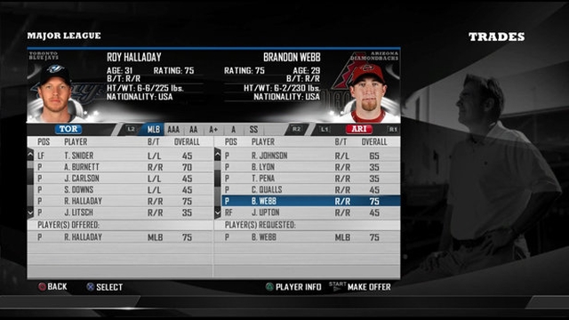 MLB Front Office Manager (PlayStation 3) image