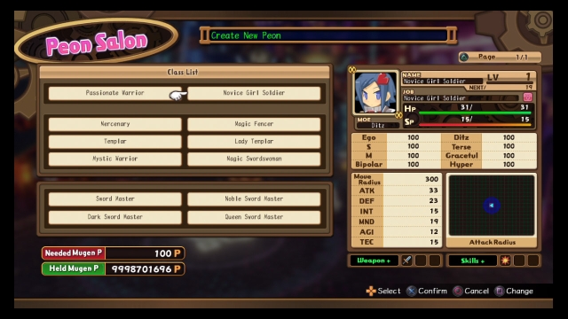 Mugen Souls (PlayStation 3) image