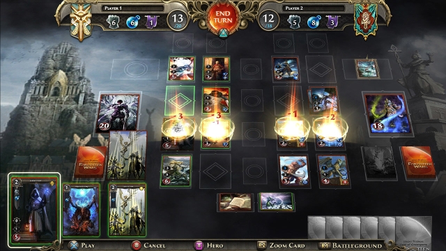 Might & Magic: Duel of Champions - Forgotten Wars (PlayStation 3) image