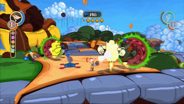 Phineas and Ferb: Across the 2nd Dimension (PlayStation 3) image