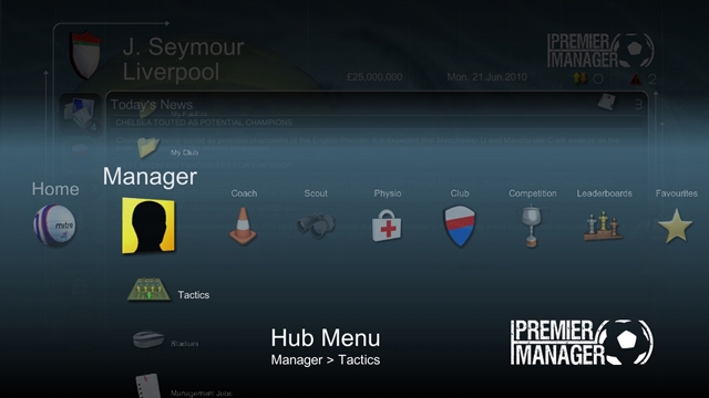 Premier Manager (PlayStation 3) image