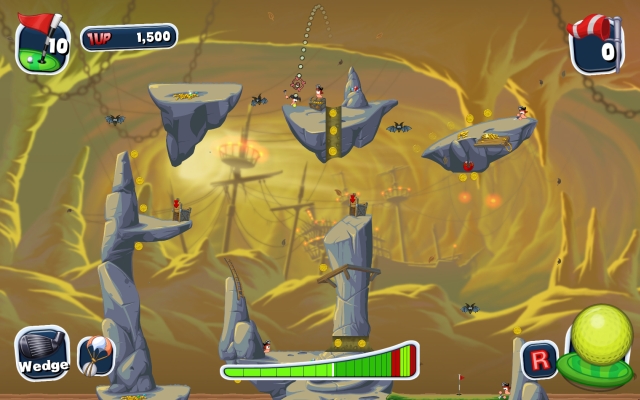 Worms Crazy Golf (PlayStation 3) image