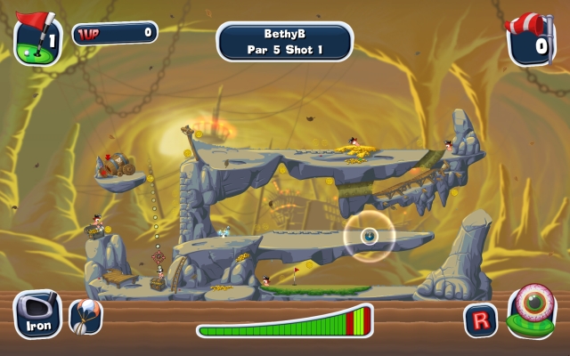 Worms Crazy Golf (PlayStation 3) image