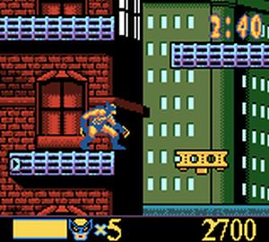 X-Men: Wolverine's Rage (Game Boy Color) image