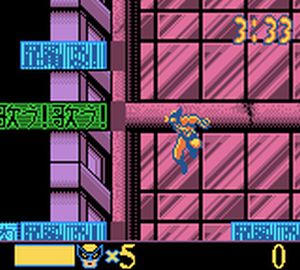 X-Men: Wolverine's Rage (Game Boy Color) image