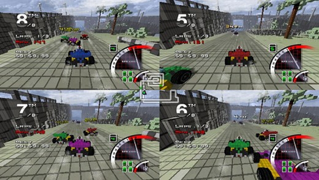 3D Pixel Racing (Wii) image