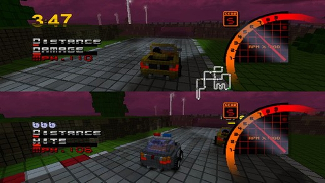 3D Pixel Racing (Wii) image