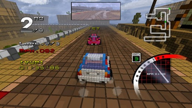 3D Pixel Racing (Wii) image