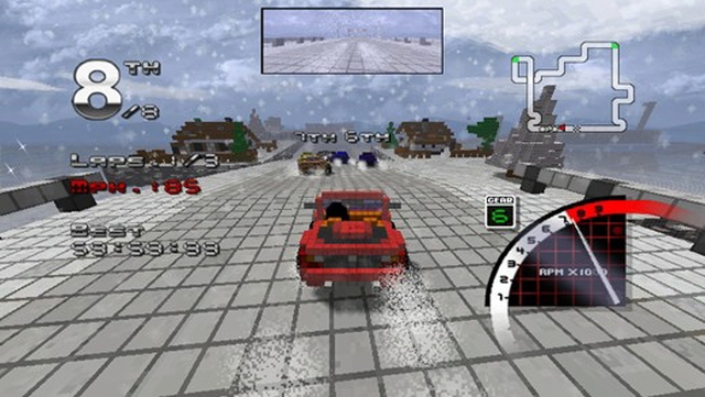 3D Pixel Racing (Wii) image