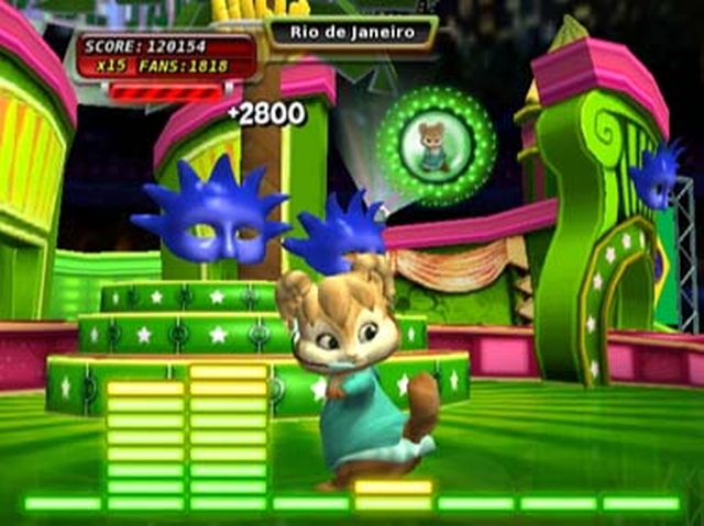 Alvin and the Chipmunks: The Squeakquel (Wii) image