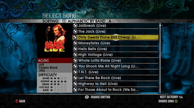 AC/DC Live: Rock Band Track Pack (Wii) image