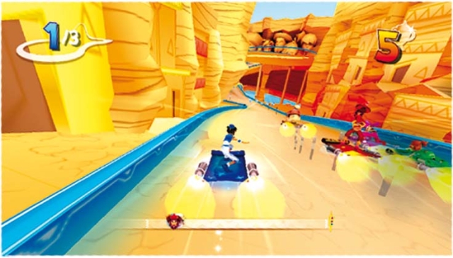 Aladdin Magic Racer (Wii) image